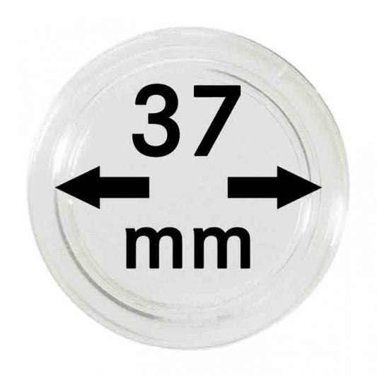 Capsules monnaies Ø intérieur 37 mm