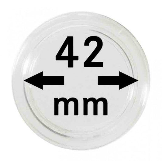 Capsules monnaies Ø intérieur 42 mm