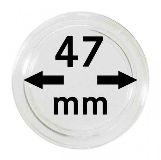 Capsules monnaies Ø intérieur 47 mm