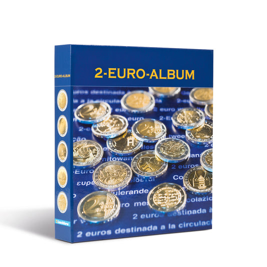 Album NUMIS pour pièces de 2 € commémoratives de toute la zone euro, en allemand, tome 11