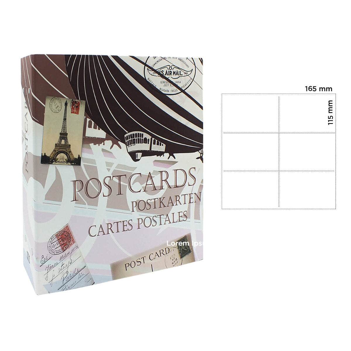 Album de cartes postales Retro-Big