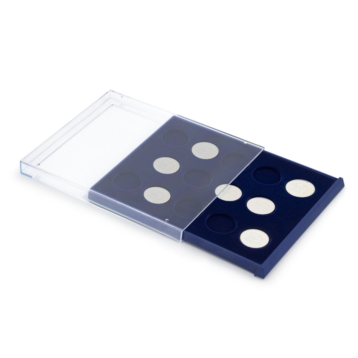 N° 6335 Tableau pour 14 pièces jusqu'à 35 mm Ø par exemple pièces de 10 €