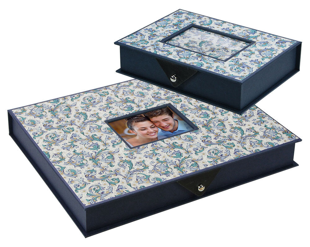 Coffre Leonardo bleu : n° 4006 grand