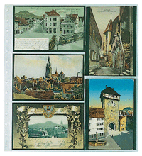 Feuilles de cartes postales pour classeurs Favorit