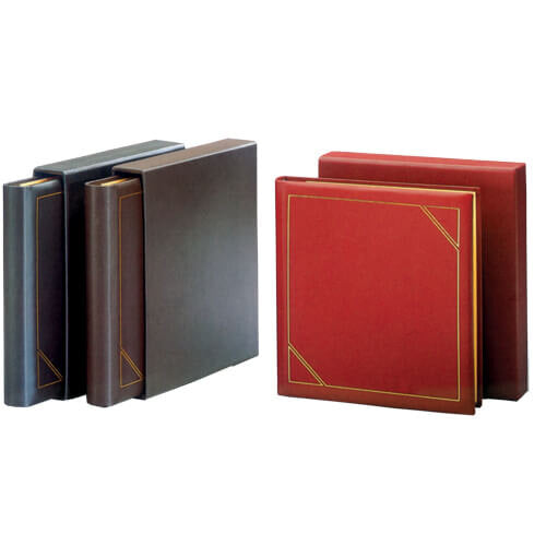 Classeur 'Favorit' en cuir – Classeur marron