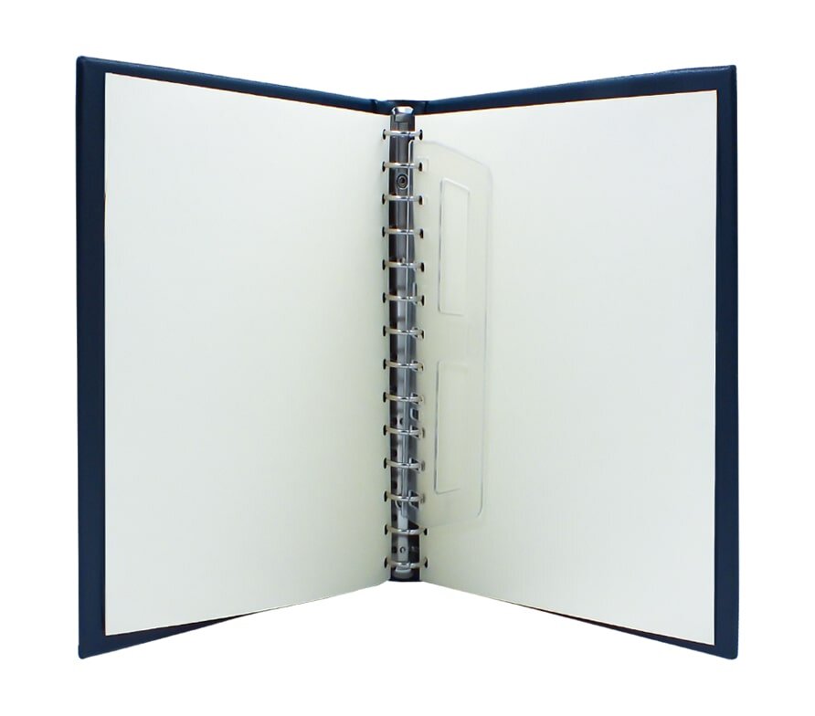 Classeur Favorit 'Morocco': n° 704-4 bleu
