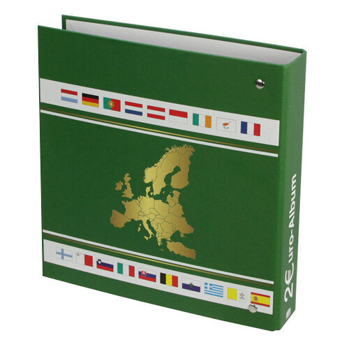 Album de pièces Designo 2 Euro avec 5 feuilles de protection n° 8556