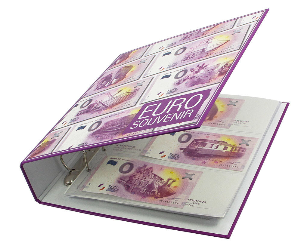 Album de présentation Allemagne pour billets de 0 euro : n° 3100 Album neutre avec 5 feuilles