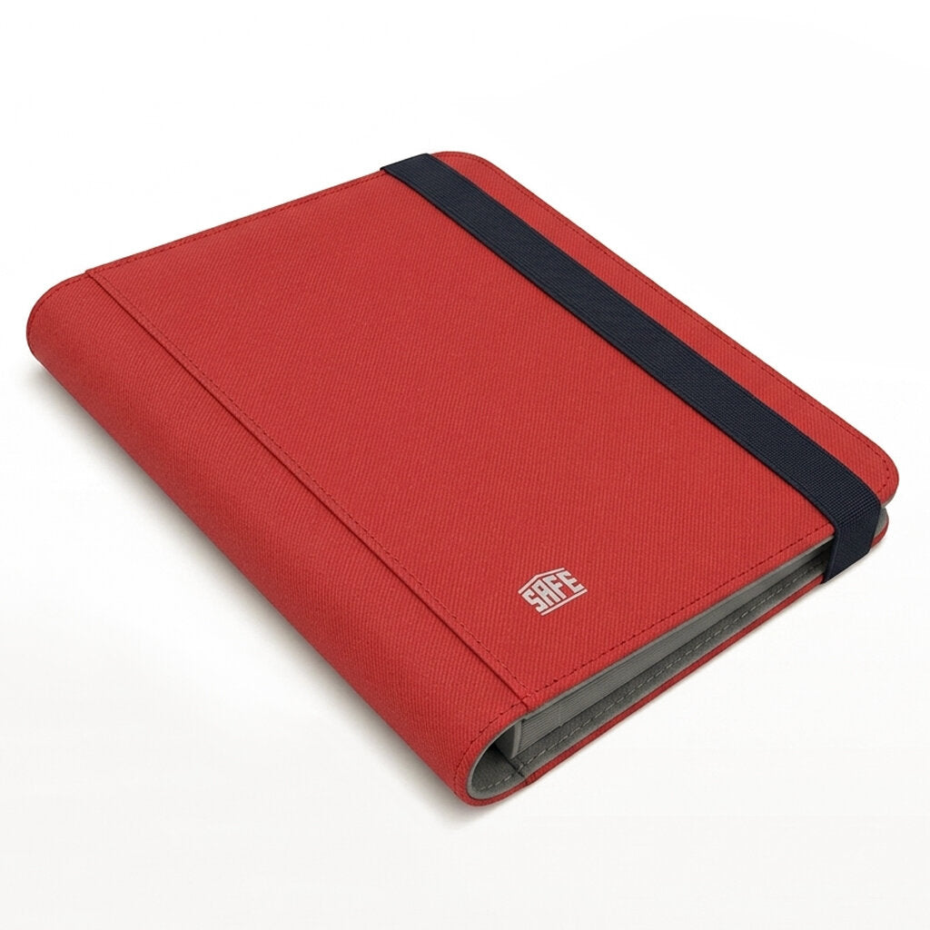 Album de collection « Color 2 x 2 » rouge pour cartes à échanger