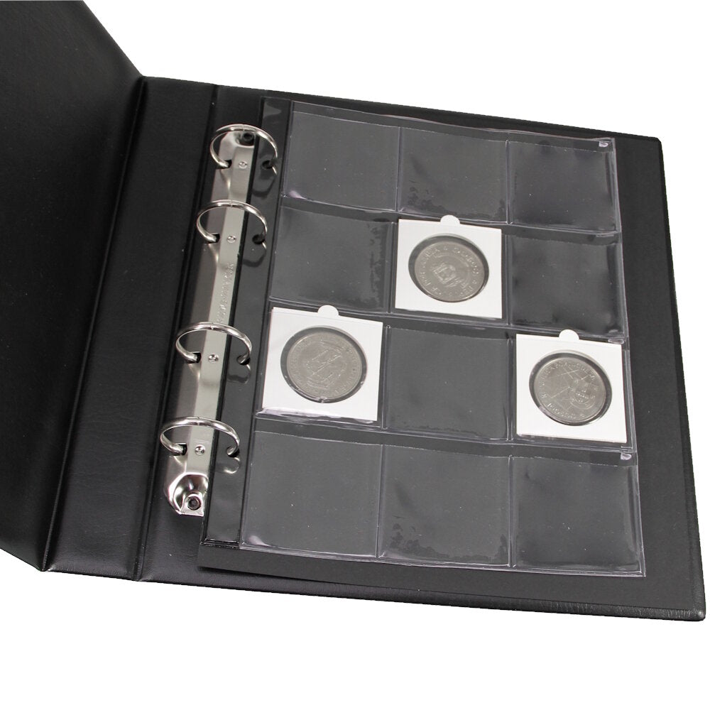 Feuilles premium n° 7400 – pièces en argent sous cadres de monnaie 50 × 50 mm