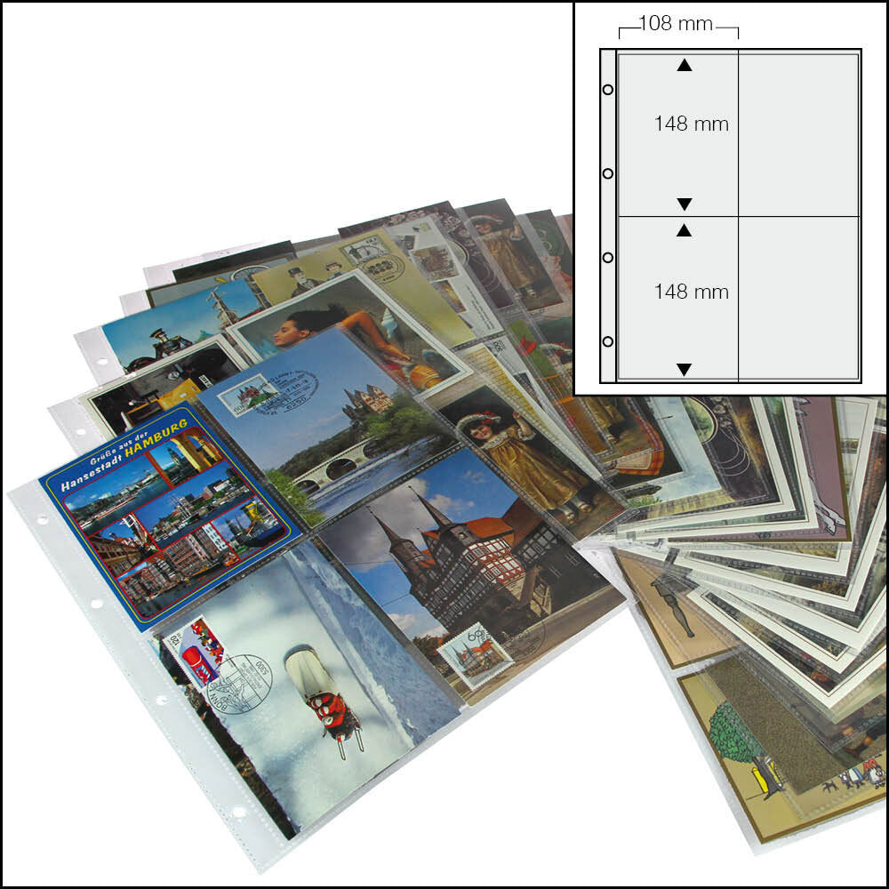 Feuilles supplémentaires pour album de cartes postales 7920 : n° 5471 avec 15 feuilles