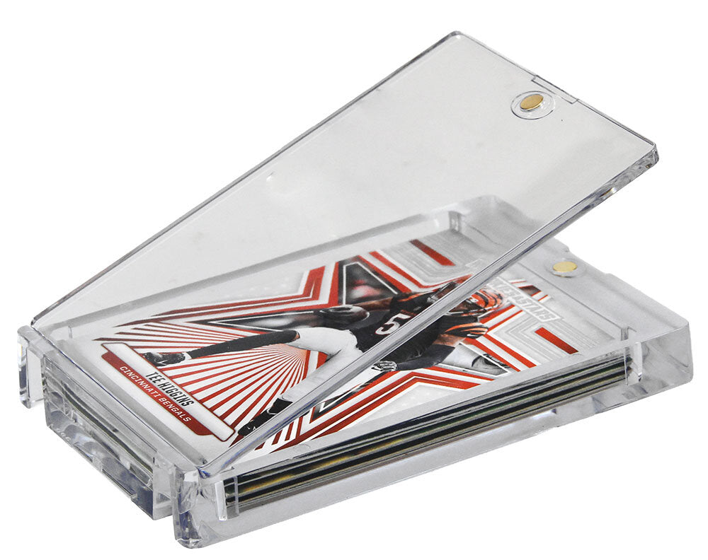 Pochette magnétique pour cartes : format de carte 90 × 64 mm, 130 PT, lot de 10