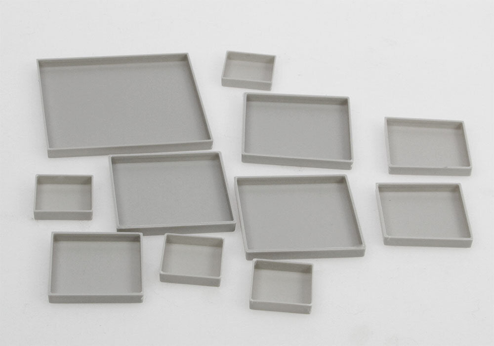 Bol en plastique : n° 6160 11,65 x 11,65 mm