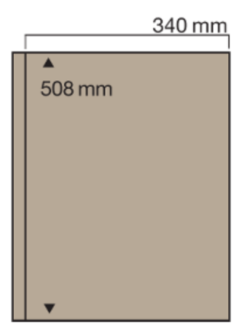 Feuille couleur sable n° 6053 pour album Jumbo