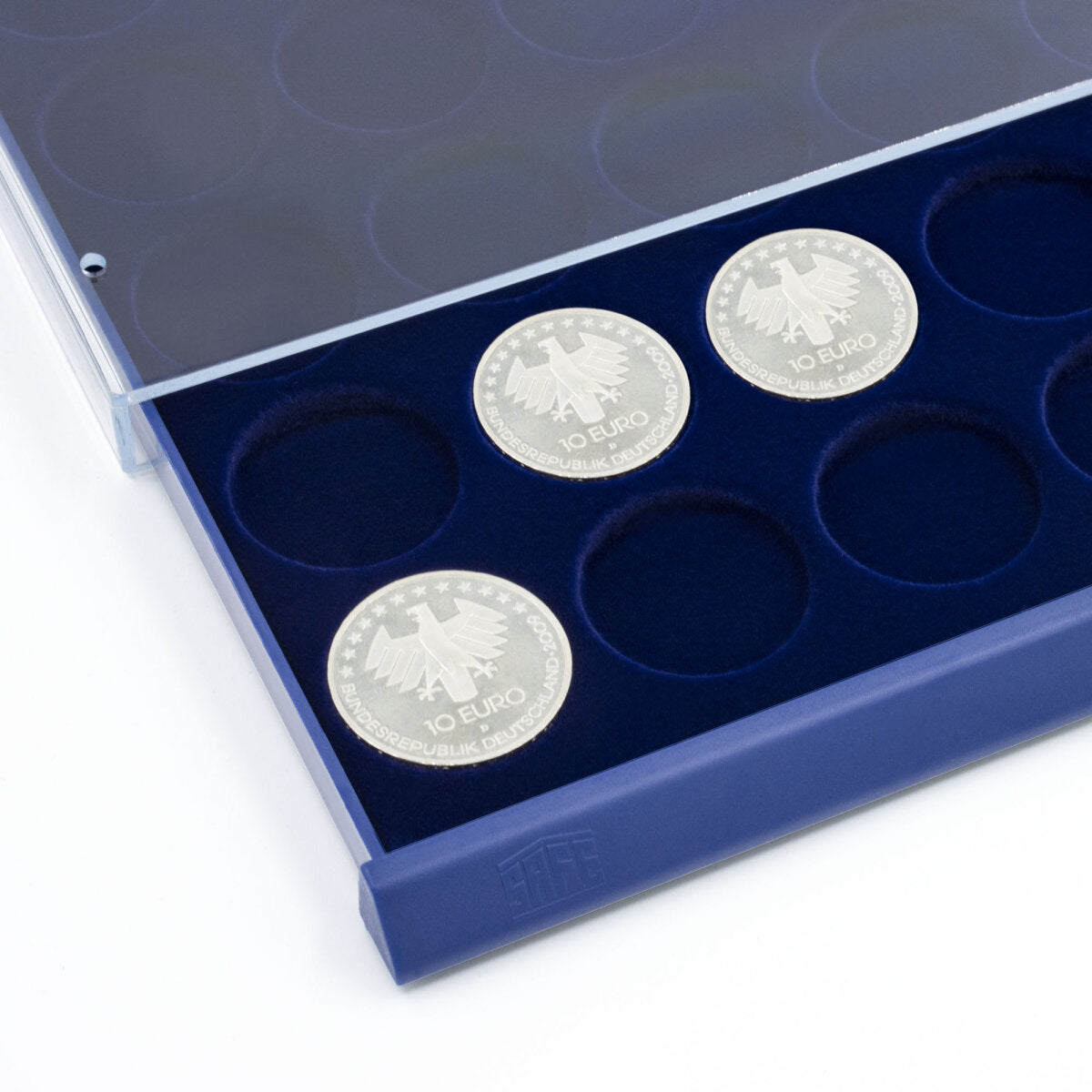 N° 6332 30 x 32,5 mm Ø, (par exemple 10 €, 10 DM, 20 €)