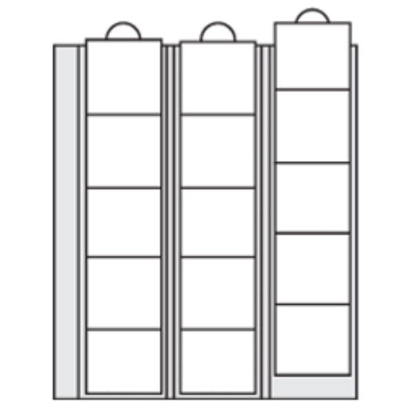 Feuilles de complément 7391 : n° 7391 PA - Paquet de 5 sans feuilles intermédiaires