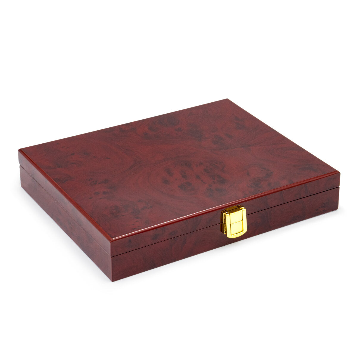 Coffret à pièces en bois laqué Premium