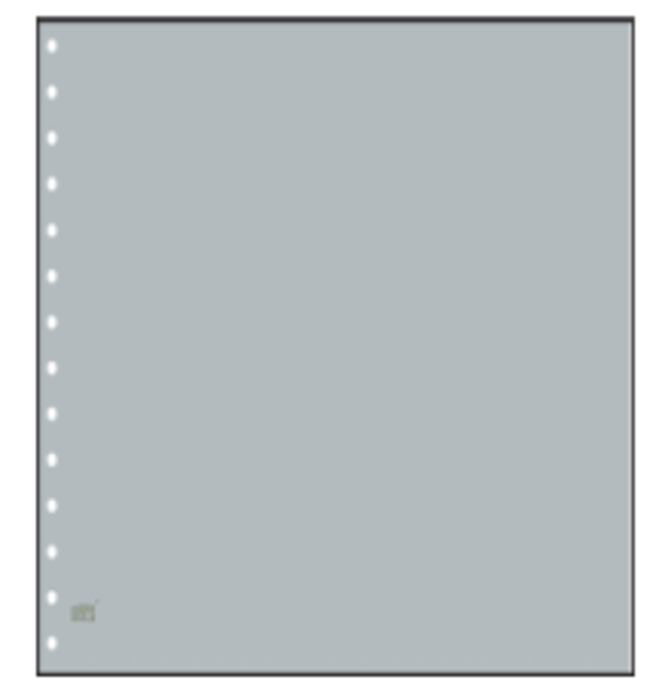 Feuilles blanches en carton n° 682