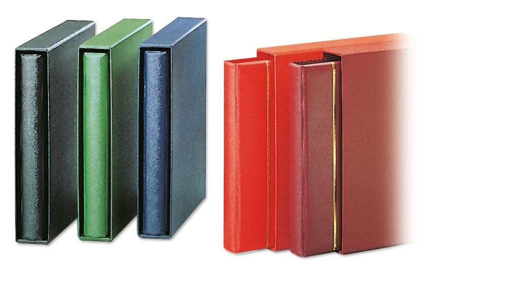 Coffret de protection pour classeur Favorit 'Morocco': n° 712-3 vert
