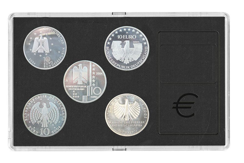 Étuis à pièces en acrylique : n° 7904 pièces de 2 euros