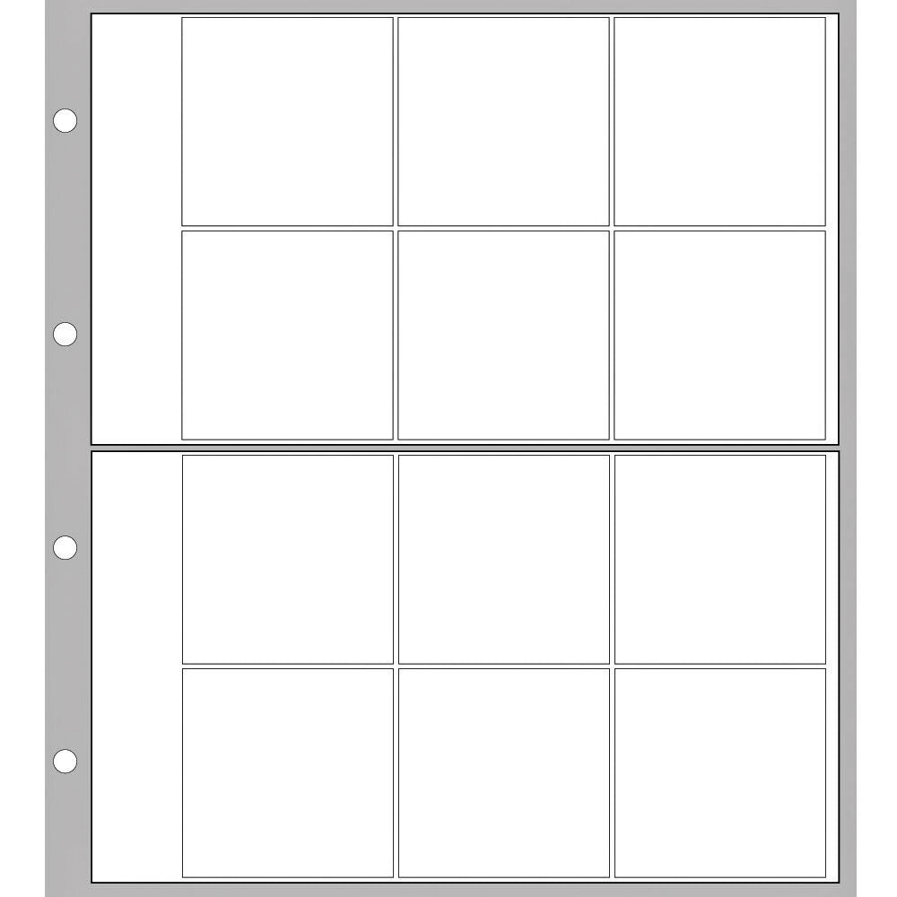 Album de pièces Designo 2 Euro avec 5 feuilles de protection n° 8556