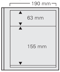 Feuilles de protection n° 619 dual vierges