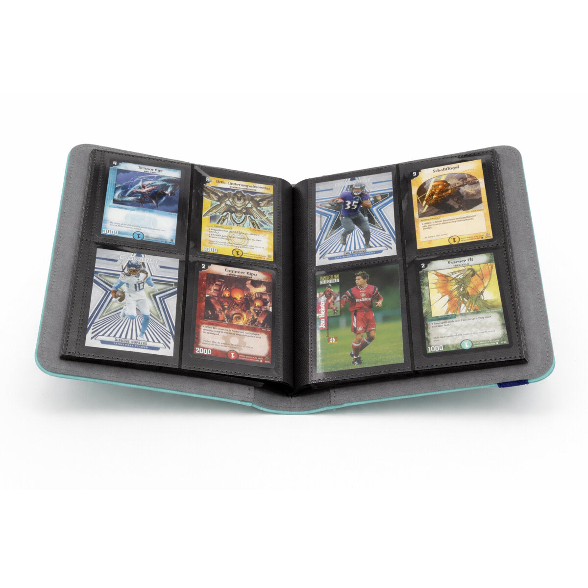 Album « Color 2 x 2 » Cartes à collectionner vert clair