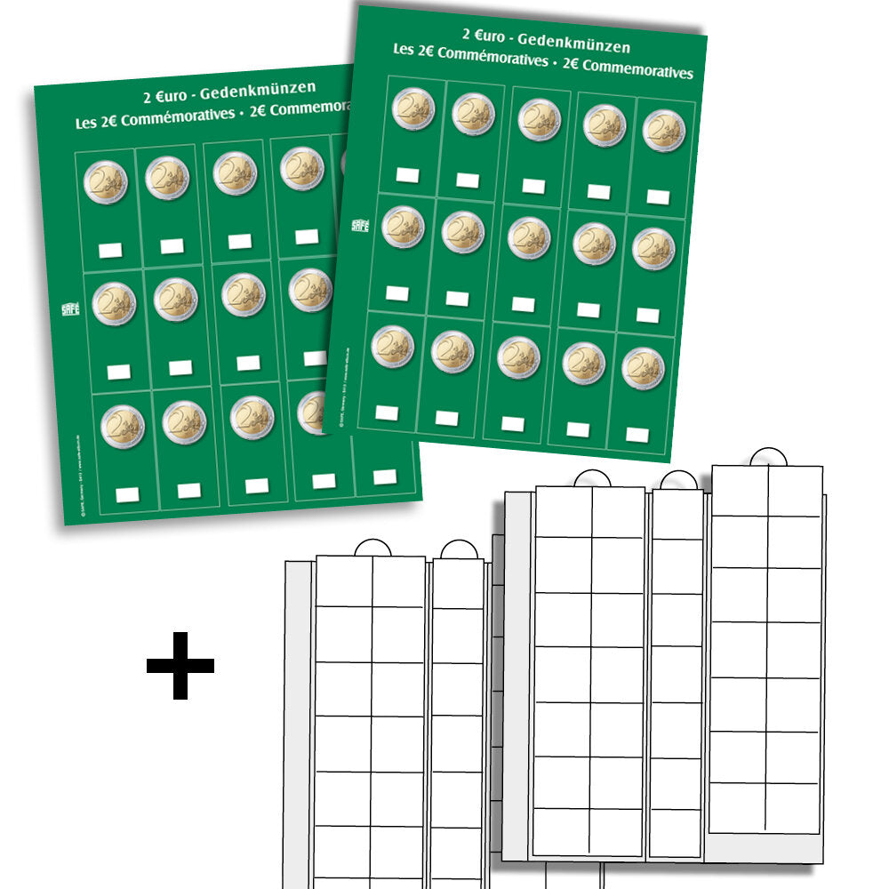 Album de collection Premium Universal pour pièces de 2 euros