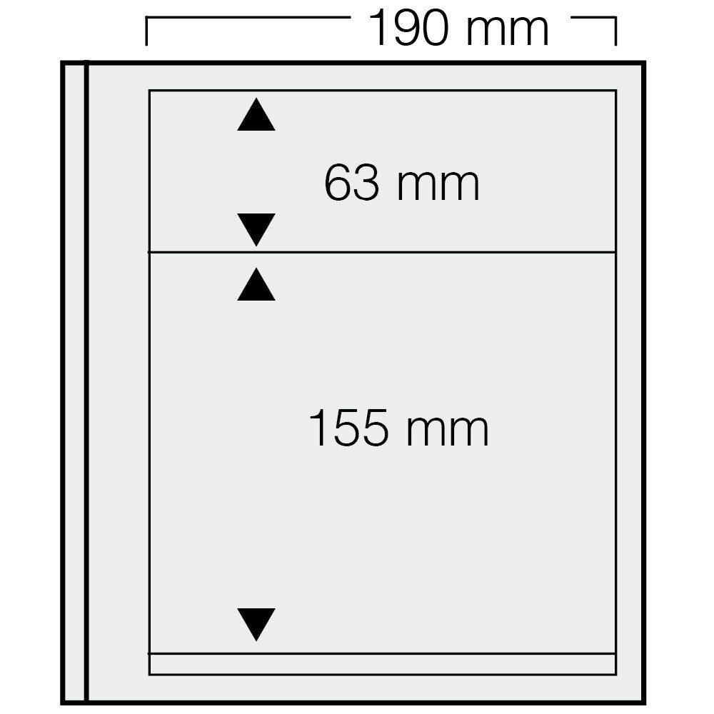 Feuilles de protection n° 619 dual vierges