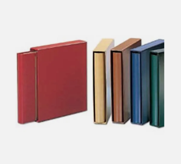 Coffret de protection pour classeur Favorit 'Skai': 815 Bleu cobalt