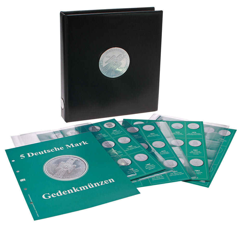 Album de collection Premium "5 DM Pièces commémoratives"