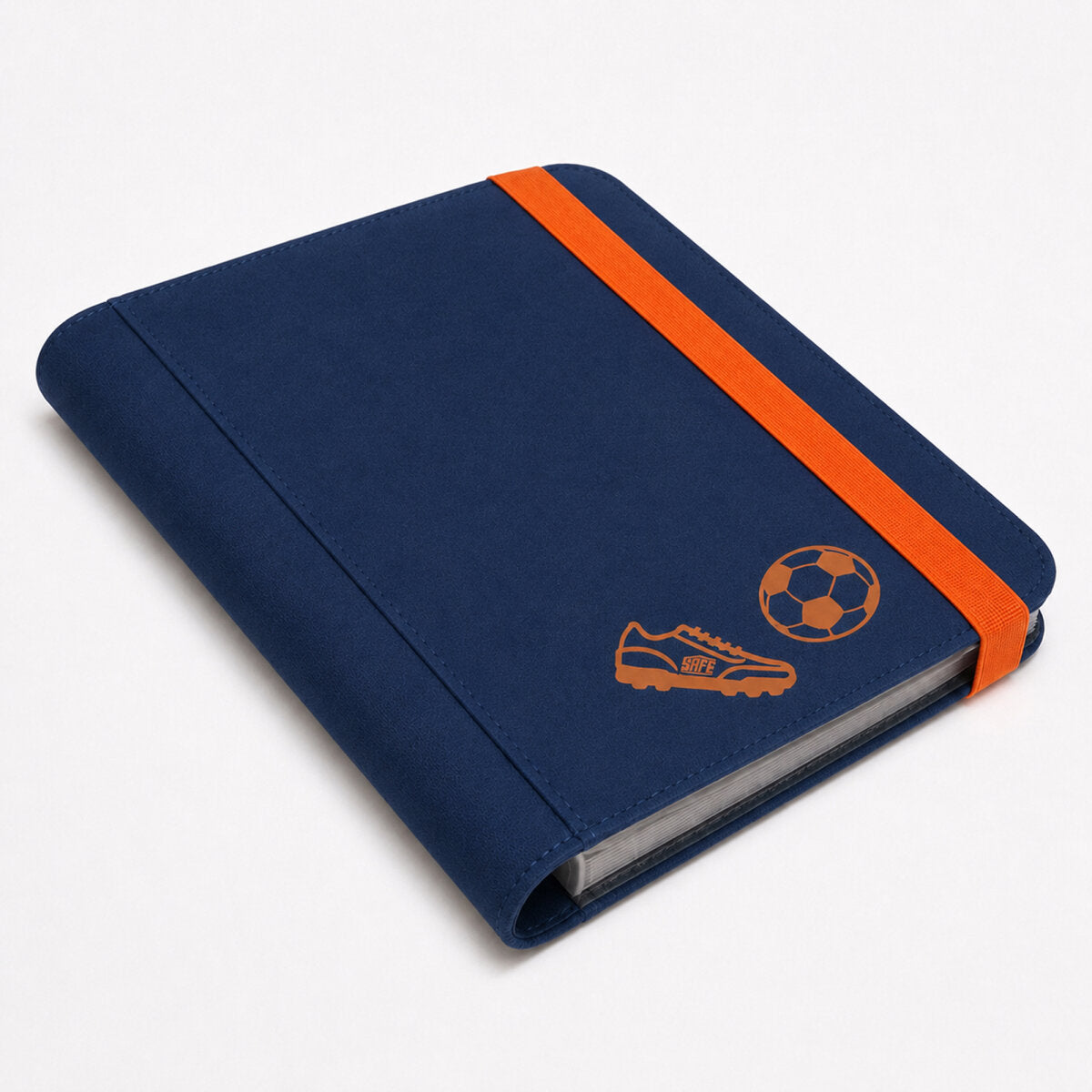 Album de collection « Color 2 x 2 » bleu pour cartes à collectionner