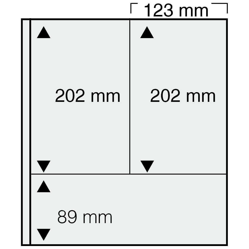 Feuilles spéciales 516 à 518 Dual Blanko : 517 PACK de 5