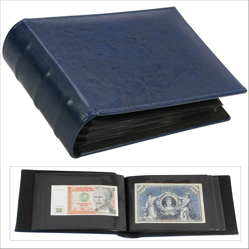 Album de collection de billets : n° 4139 bleu