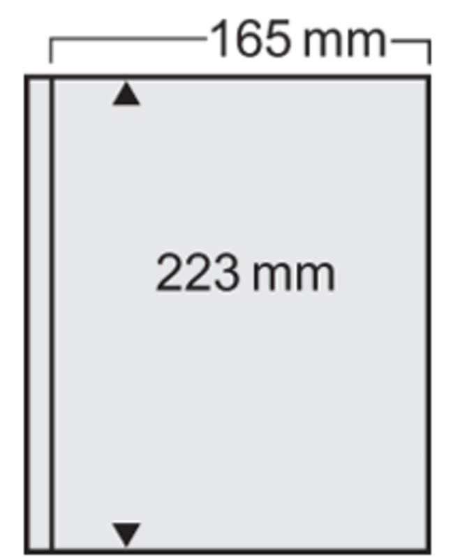 Feuille spéciale compacte n° 7872 pour cartes, ETB... jusqu'à DIN A5