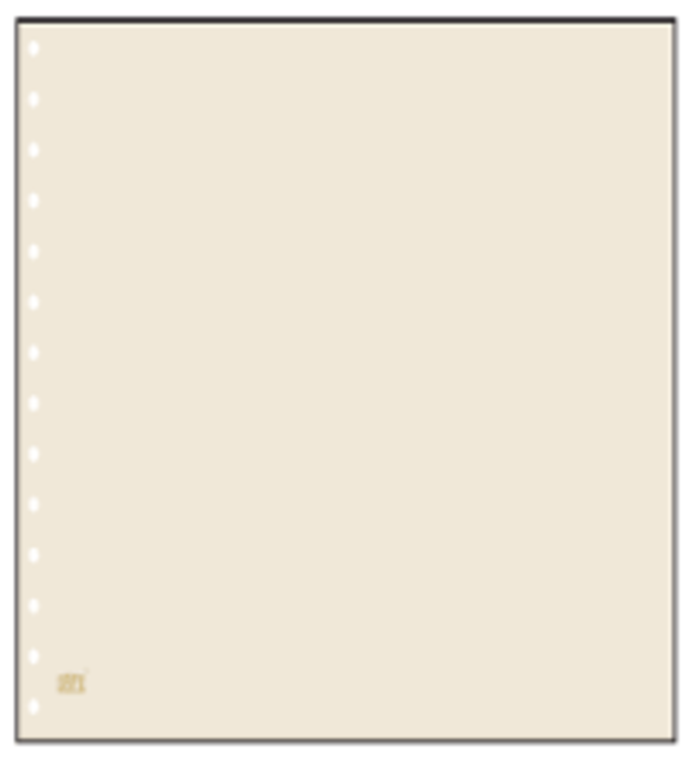Feuilles blanches en carton n° 782 par 10