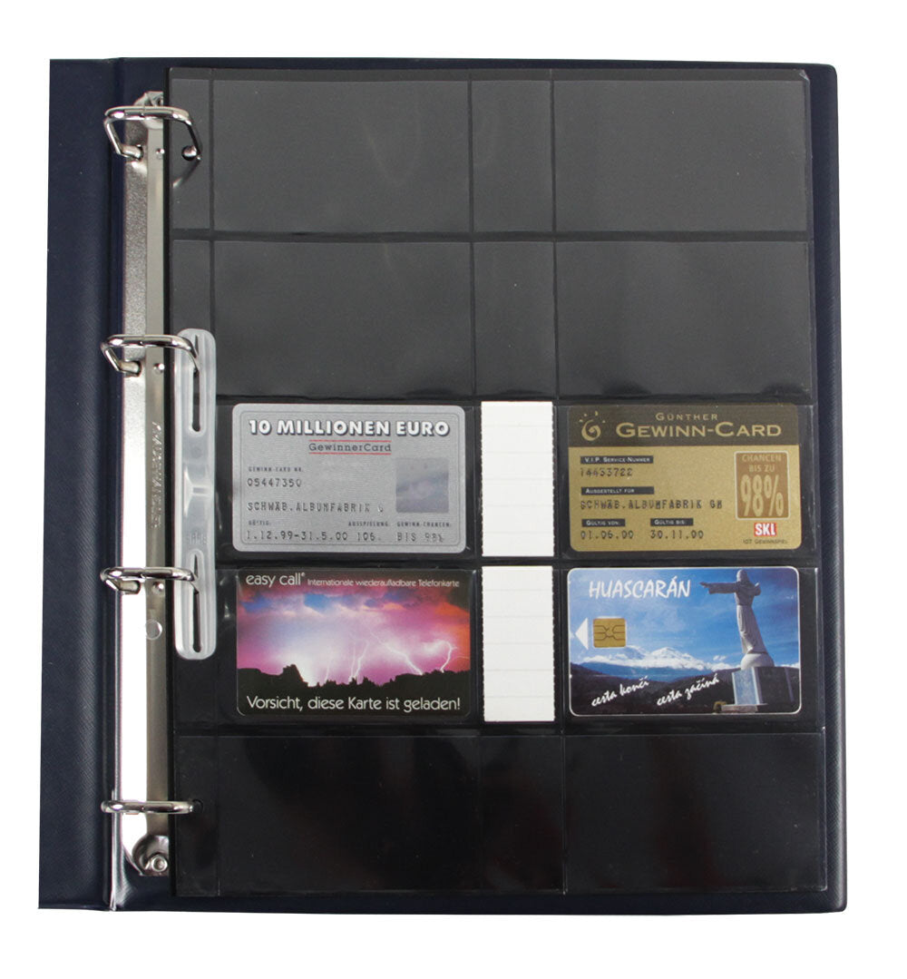 Feuilles spéciales compactes A4 471 pour cartes téléphoniques et Money-Cards