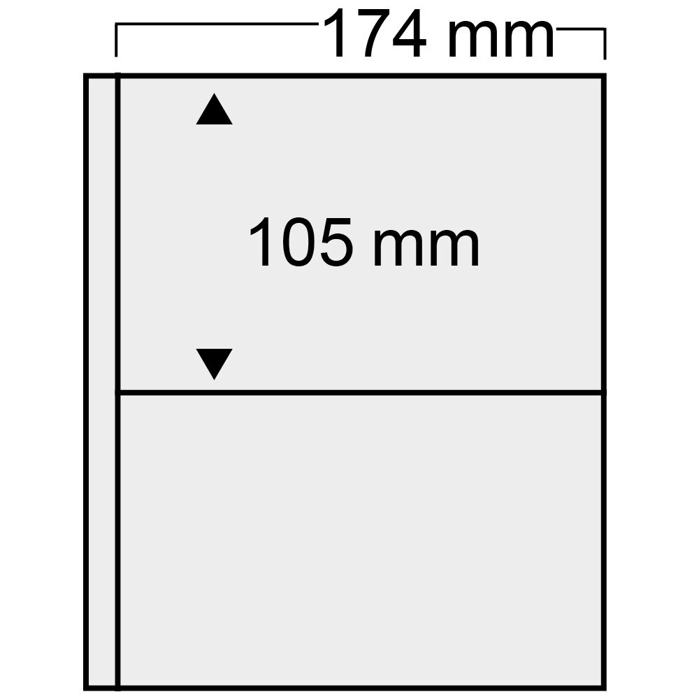 Feuille spéciale compacte n° 7875 pour cartes jusqu'à environ 170 x 100 mm