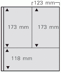 Feuilles spéciales 516 à 518 Dual Blanko : PACK de 5 pièces 518