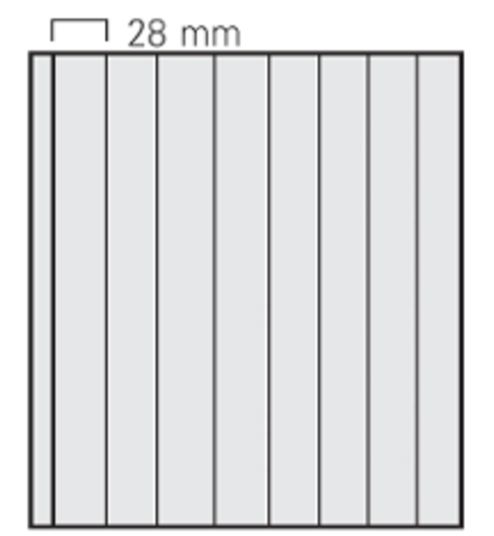 Feuille spéciale n° 7248 Garant - avec 8 bandes verticales