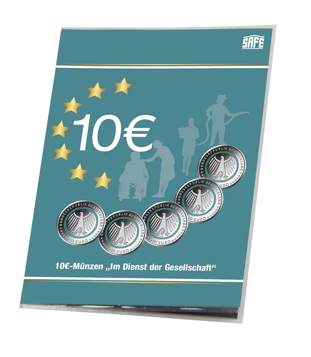 N° 1359 : pour 5 pièces des nouvelles pièces de 10 euros entretien