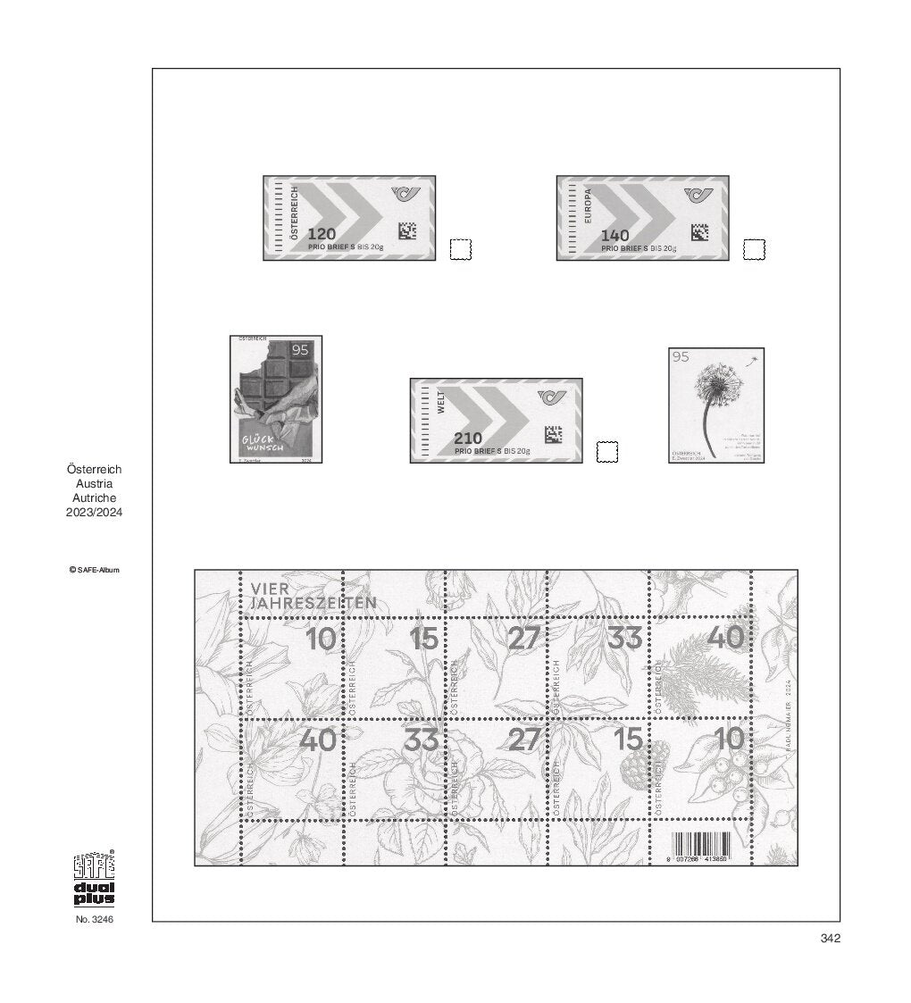 Autriche 2024 Dual plus