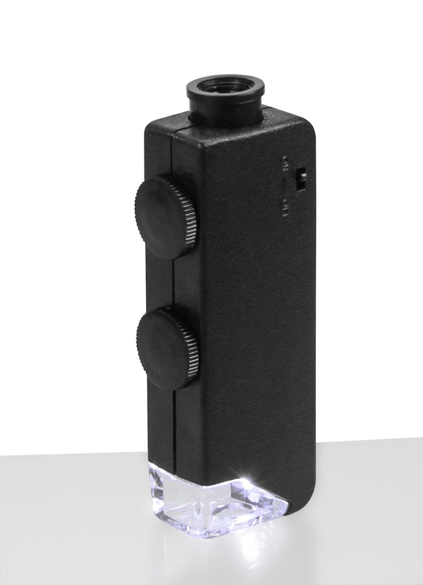 Microscope à zoom avec LED