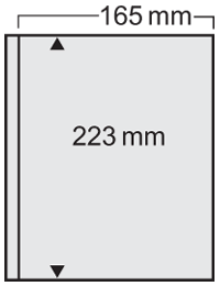 Feuille spéciale compacte n° 7872 pour cartes, ETB... jusqu'à DIN A5