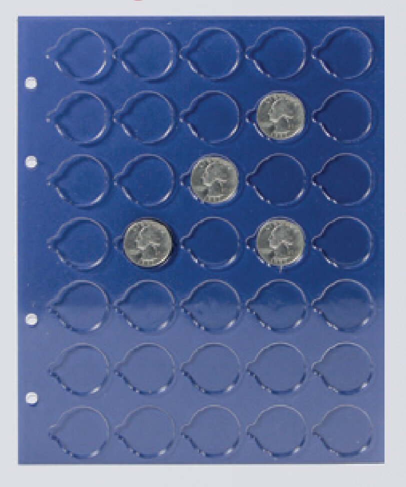 TOPset Feuille de complément 7794 Quarter Dollar