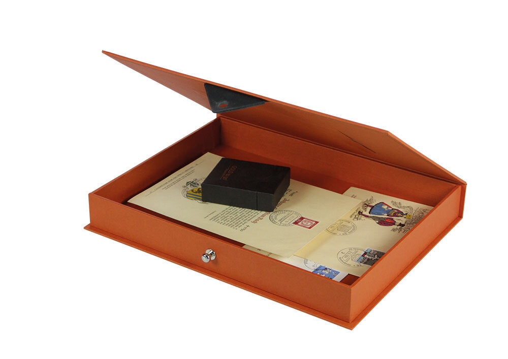 Coffre Leonardo orange : 4007, petit