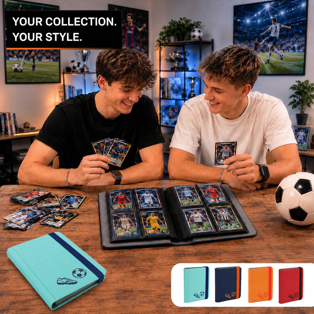 Album de collection « Color 2 x 2 » vert pour cartes à collectionner
