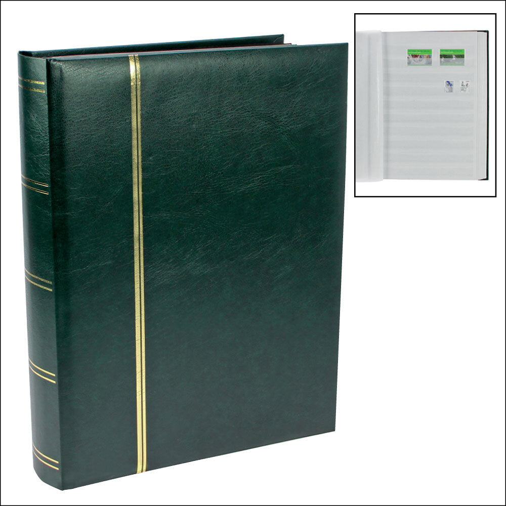 Album à pochettes avec 64 pages blanches : n° 150-4 bleu