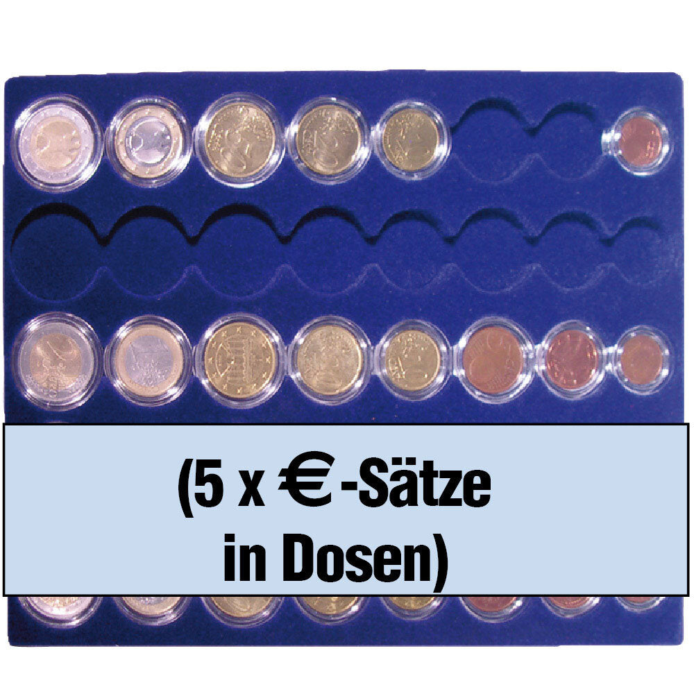 Tableau pour 5 ensembles complets de capsules €