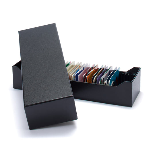 Boîte archive Logik pour 40 lingot d’or façonné en blister ou CoinCards, horizontal, noir